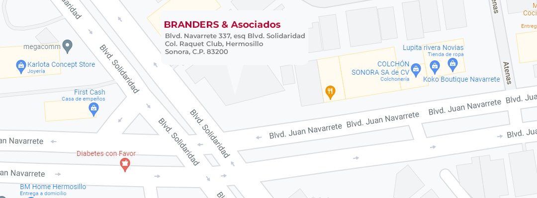 Visítenos en nuestras oficinas